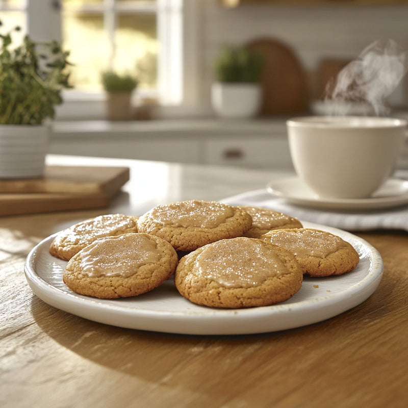 Autumn Pumpkin Penuche Cookies