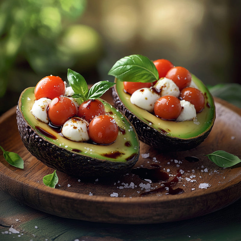 Caprese Avocado Stuffed Recipe