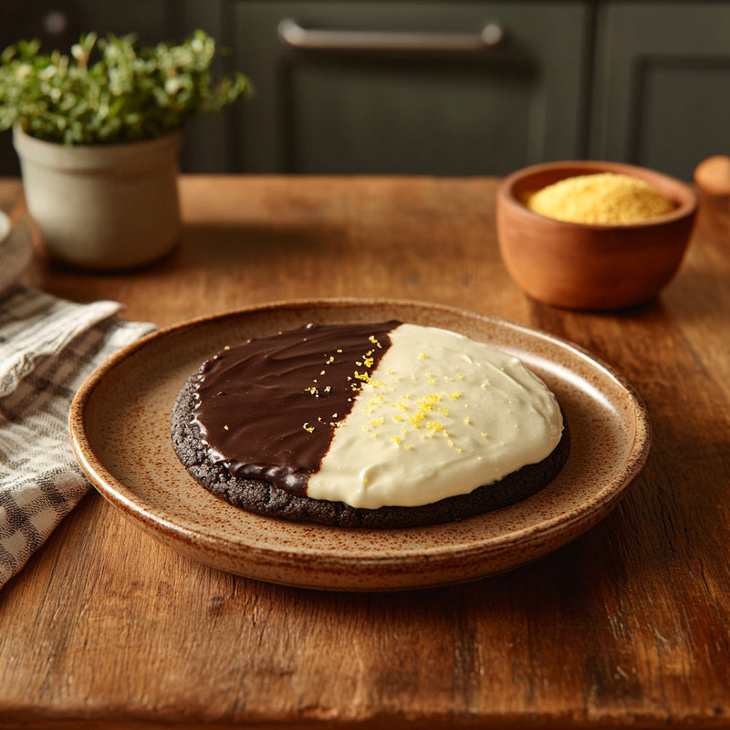 Classic Black and White Cookies