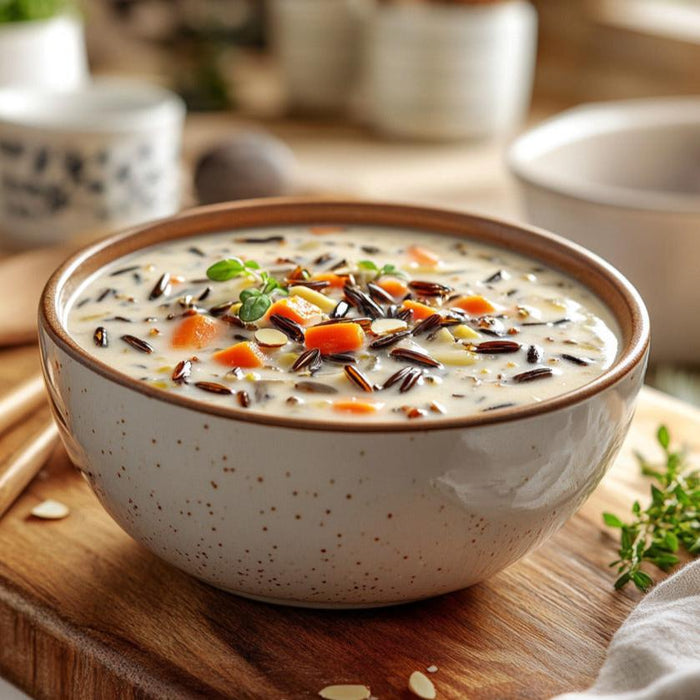 Creamy Minnesota Wild Rice Soup