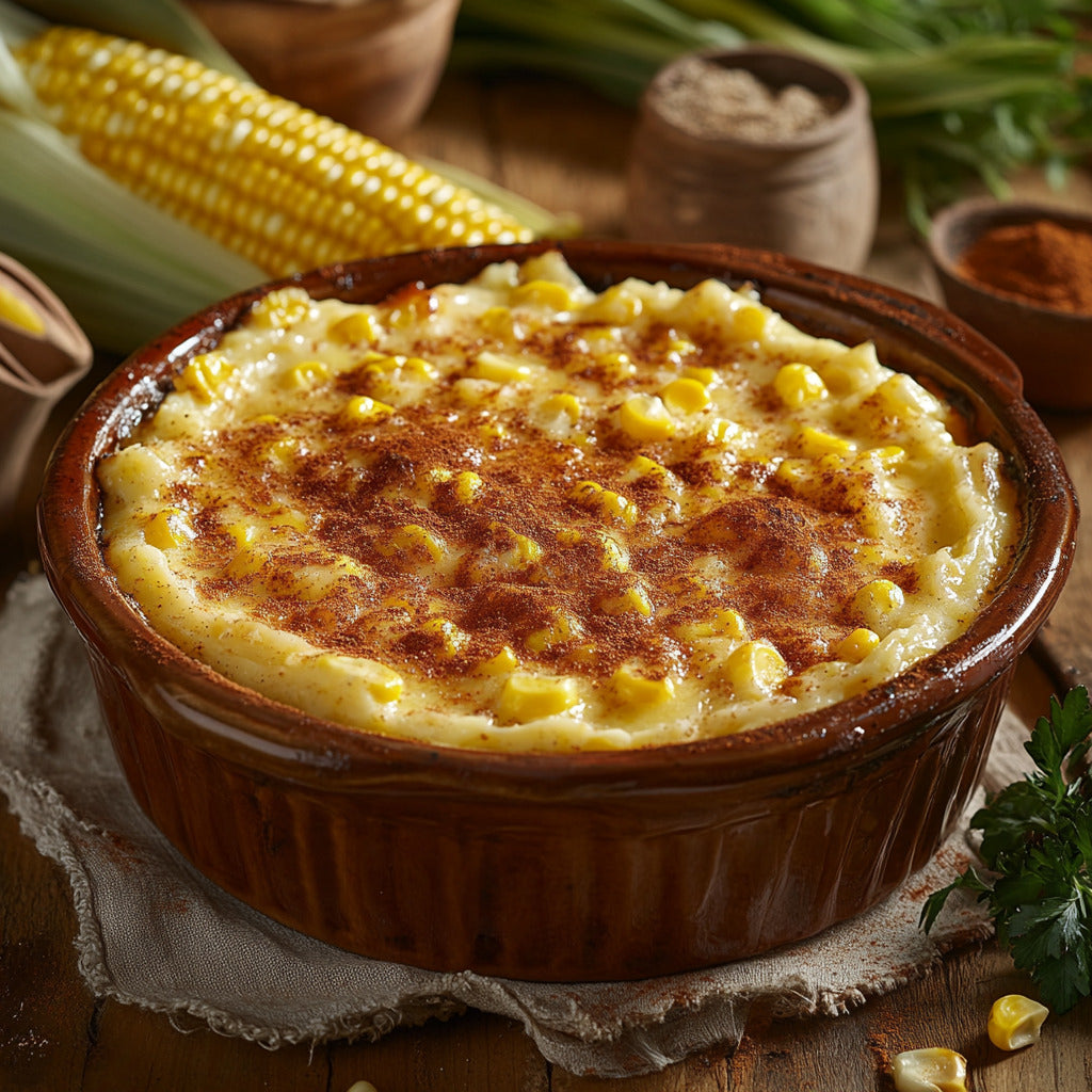 Sweet & Spicy Corn Delight Pudding