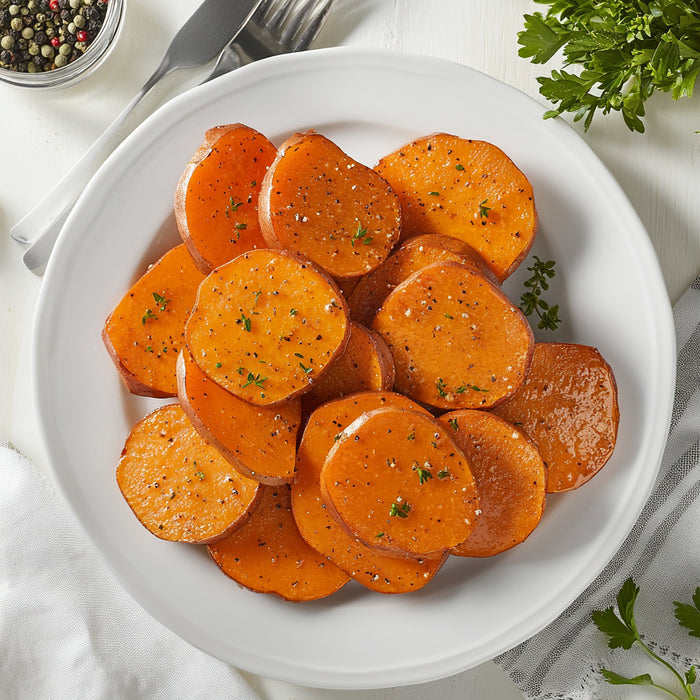 Brandy-Glazed Sweet Potatoes