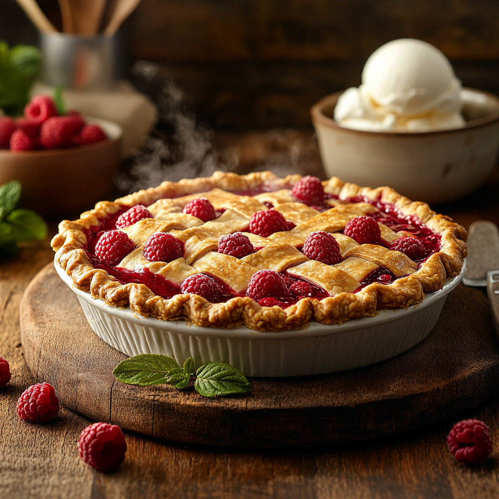 Summer Raspberry Pie