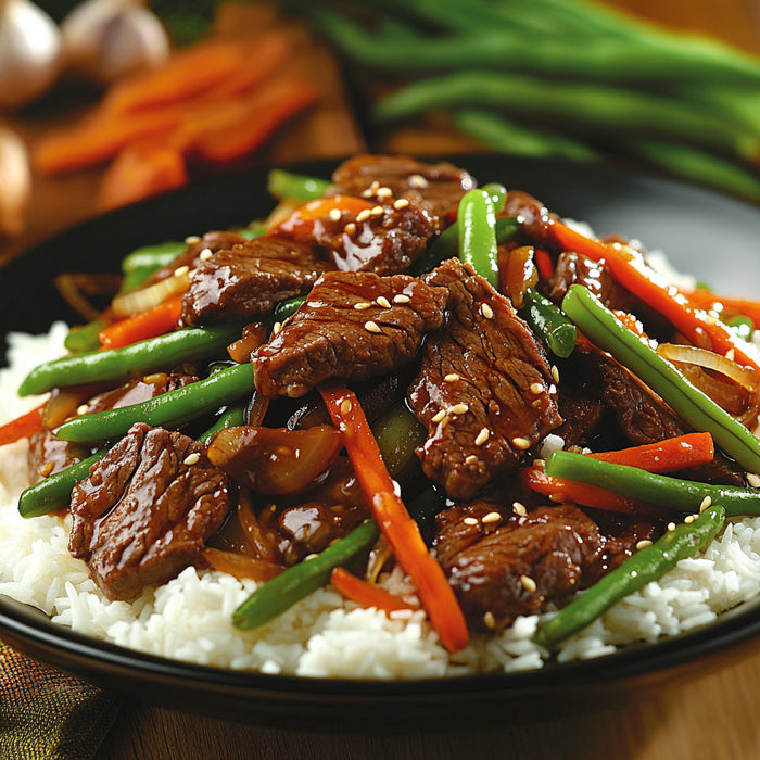 Savory Beef and Green Bean Stir-Fry