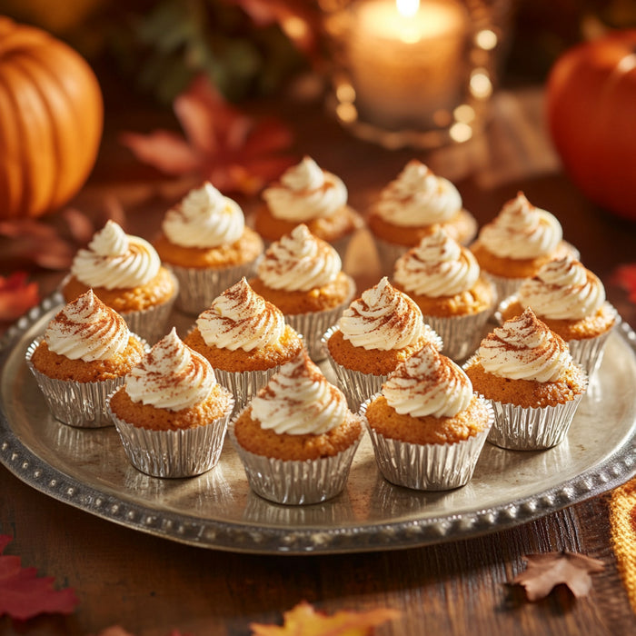 Pumpkin Spice Cheesecake Bites