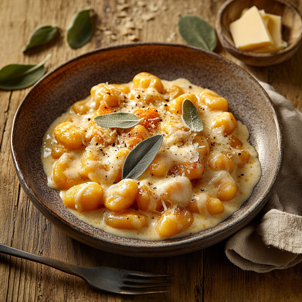 Creamy Butternut Squash Gnocchi with Mascarpone