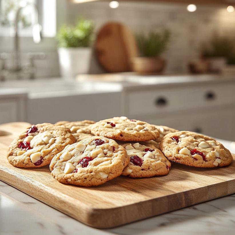 Cranberry Macadamia Bliss Cookies