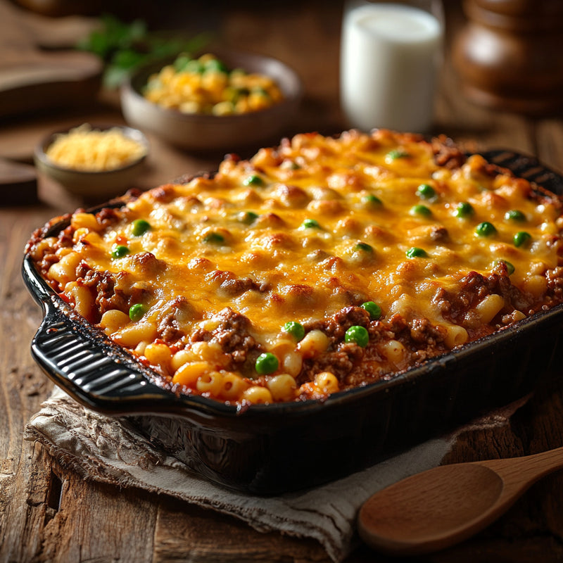 Cheesy Shipwreck Casserole