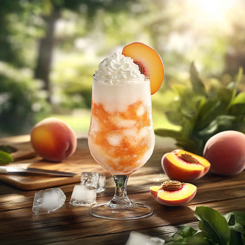 Peachy Cream Bliss Cocktail