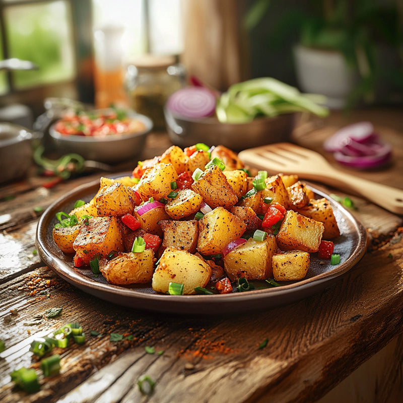 Golden Crunchy Breakfast Potatoes