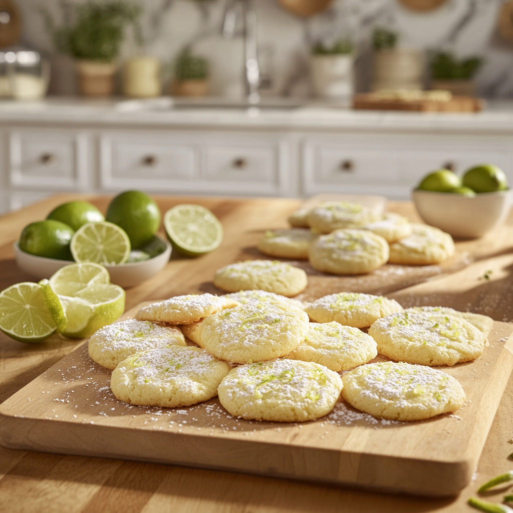 Zesty Key Lime Cookies