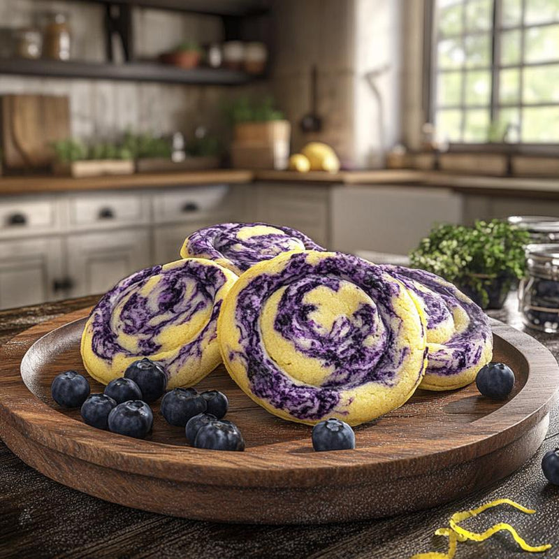 Lemon Blueberry Chill Cookies