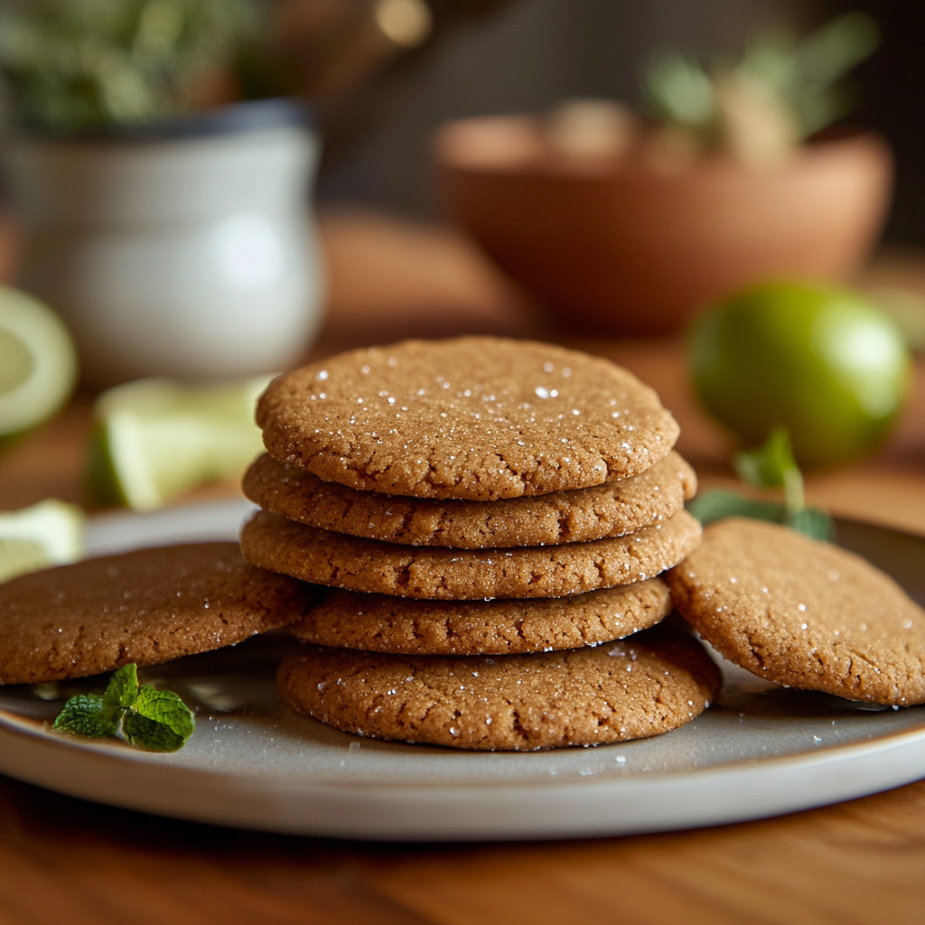 Spiced Moravian Ginger Cookies