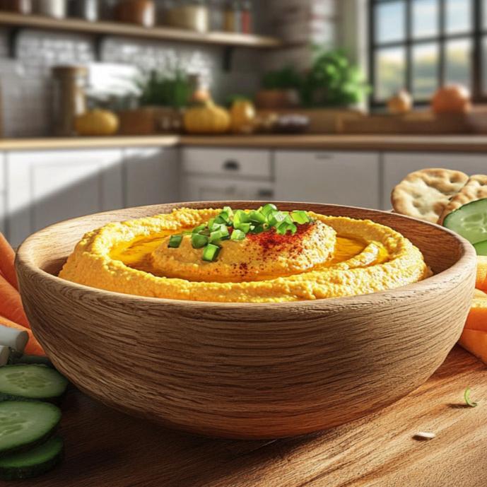 Pumpkin Spice Hummus