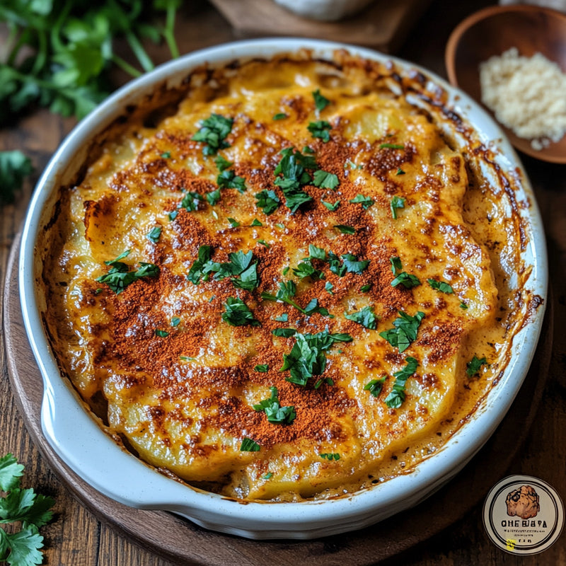 Creamy Vegan Cheesy Potatoes