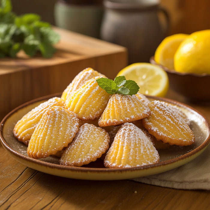 Zesty Lemon Madeleines