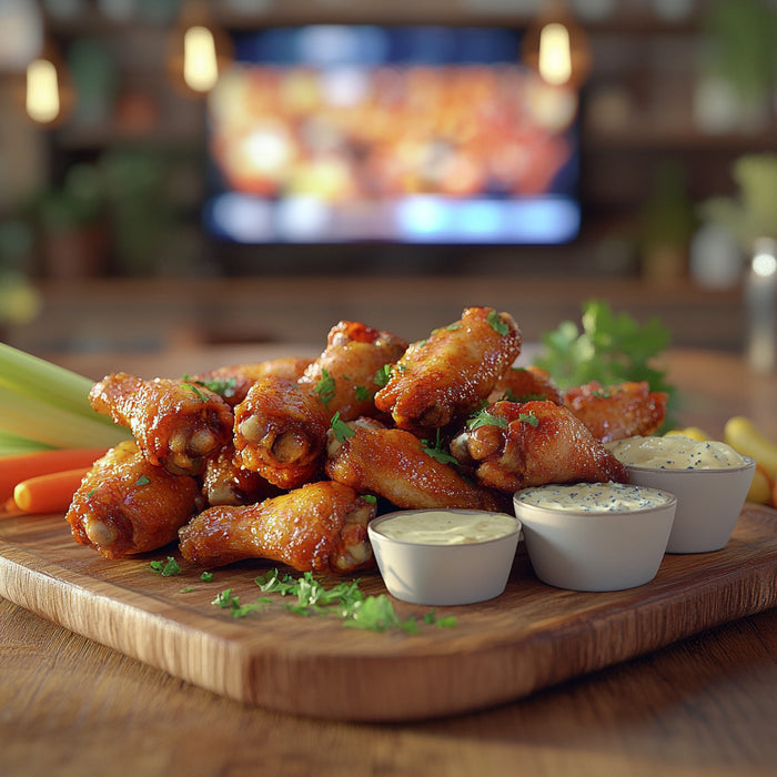 Crispy Air Fryer Buffalo Wings