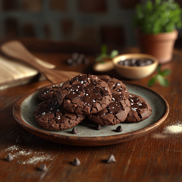 Crispy Chocolate Crunch Cookies