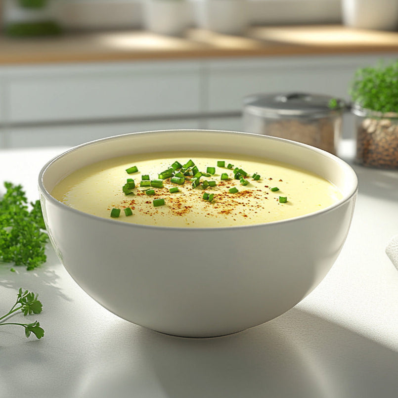 Chilled Leek and Potato Vichyssoise