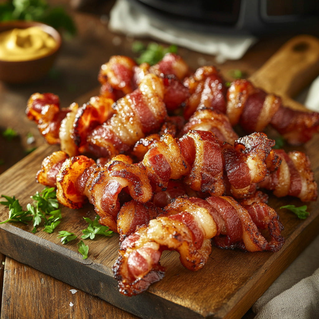 Crispy Twisted Bacon Bites