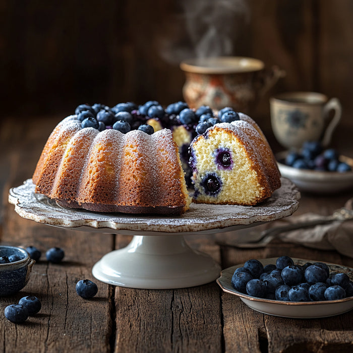 Blueberry Bliss Sour Cream Coffee Cake