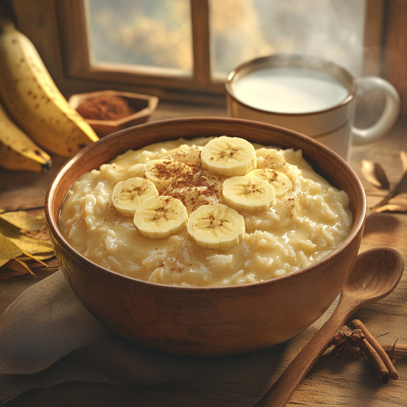 Creamy Spiced Banana Rice Pudding