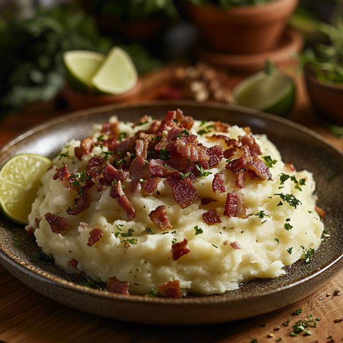 Savory Bacon Clapshot Mash