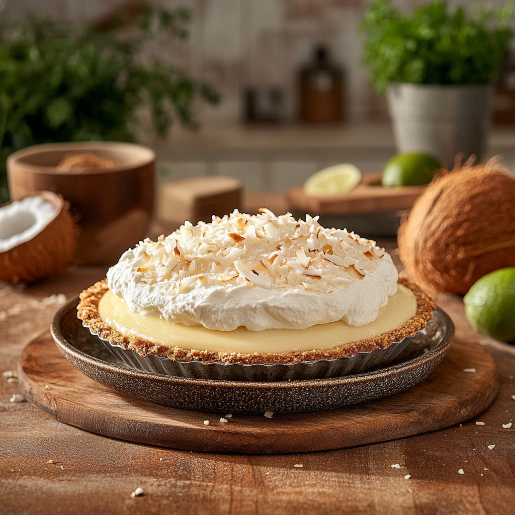 Tropical Coconut Cream Pie