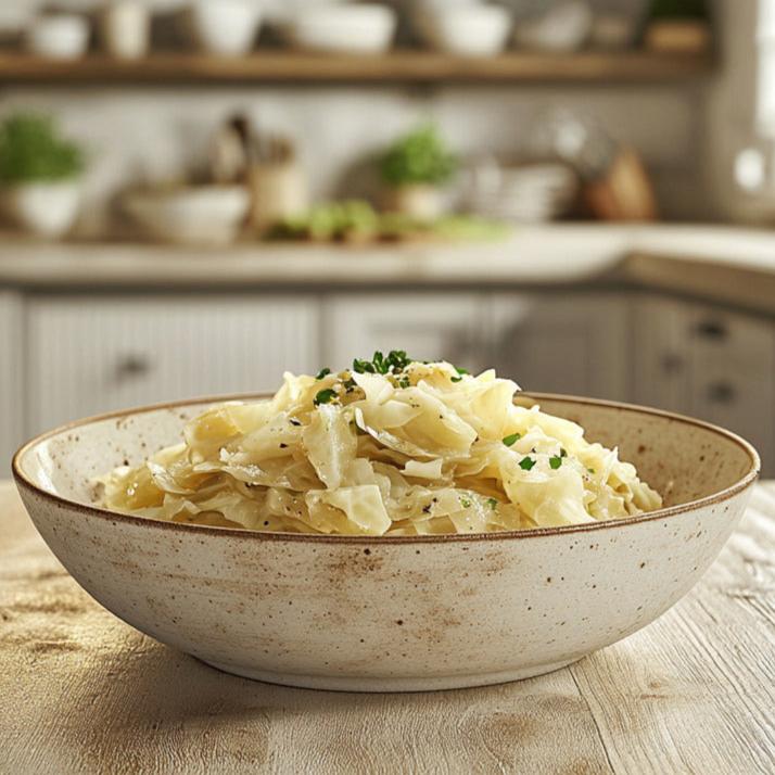 Savory Irish Fried Cabbage