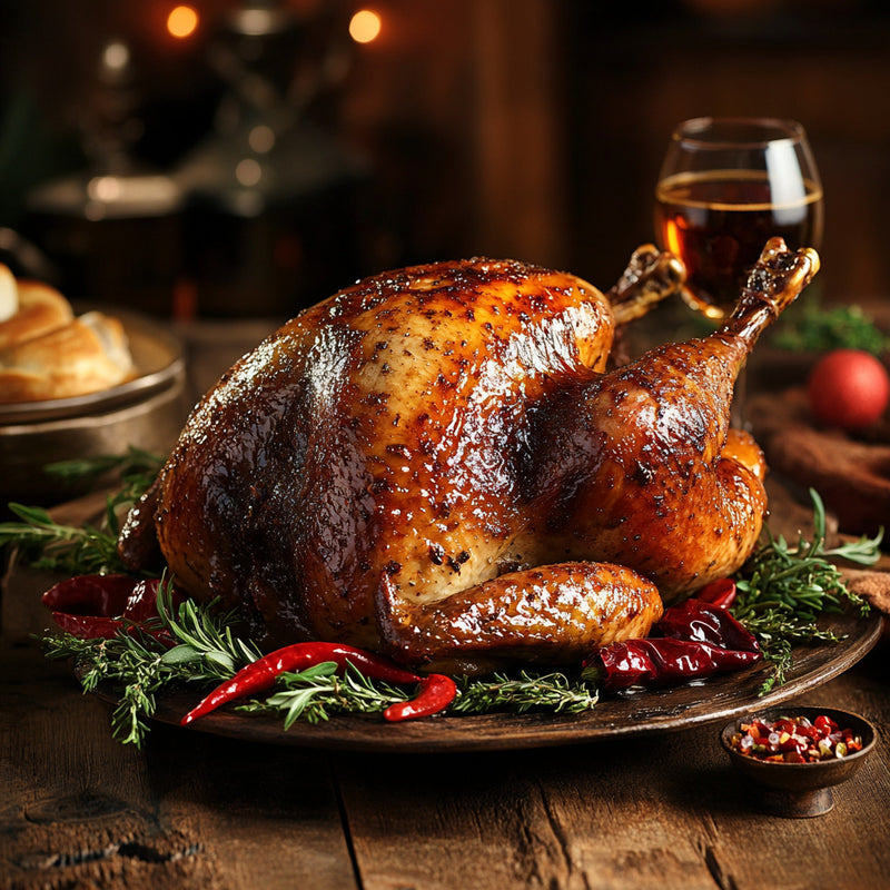 Chipotle Whiskey Roast Turkey