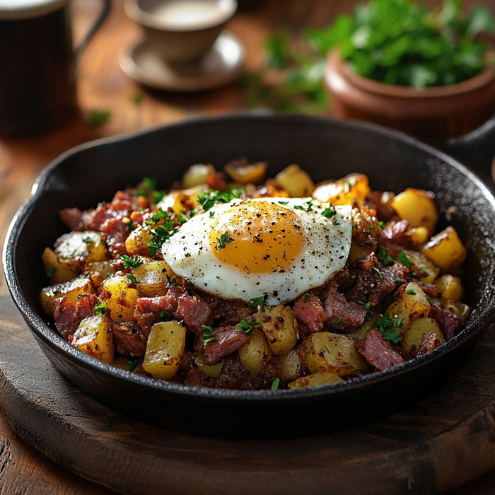 Savory Corned Beef Hash Supreme