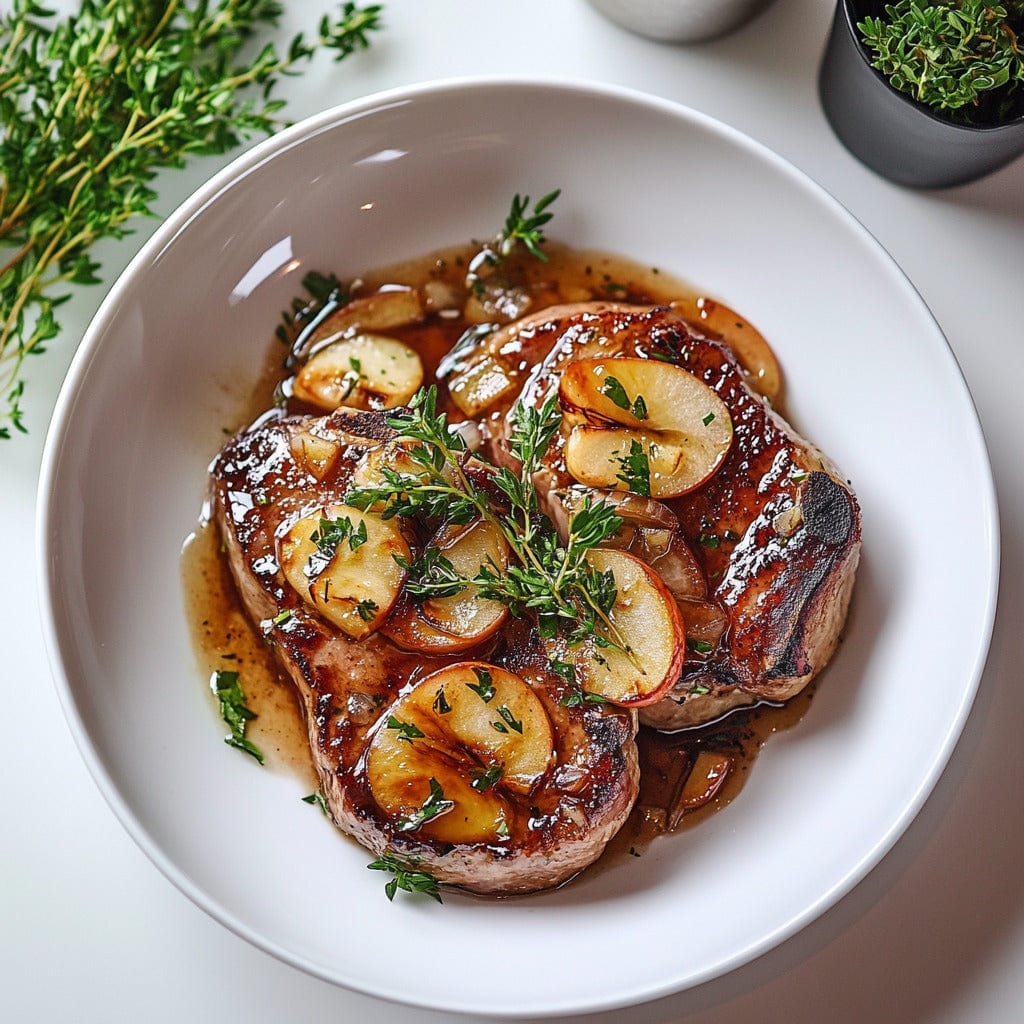 easyChef Pro Apple-Glazed Pork Chops