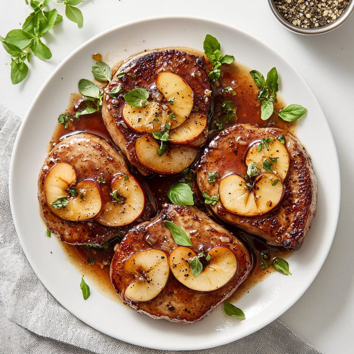 easyChef Pro Apple-Glazed Pork Chops