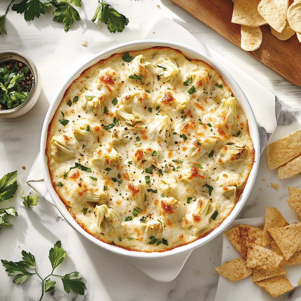 easyChef Pro Artichoke Parmesan Bake