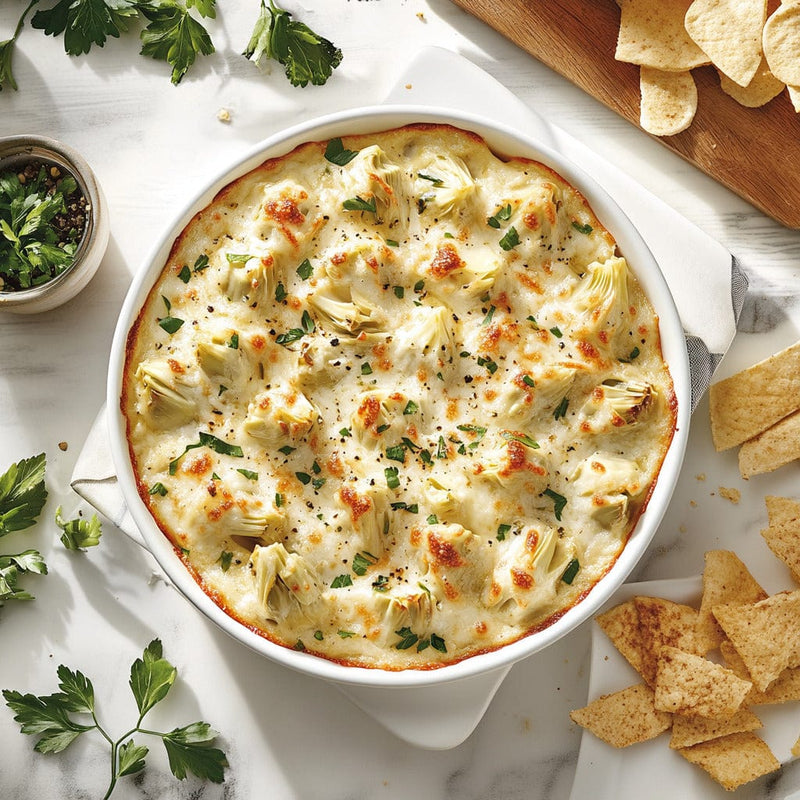 easyChef Pro Artichoke Parmesan Bake