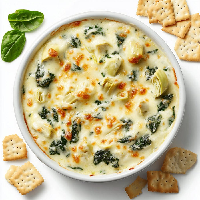 easyChef Pro Artichoke Spinach Cheese Dip