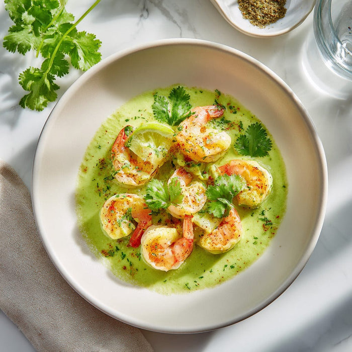 easyChef Pro Avocado Lime Shrimp with Garlic Essence