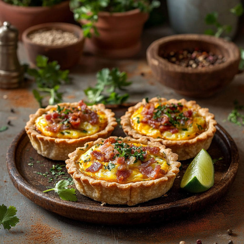 easyChef Pro Bacon and Egg Breakfast Tarts