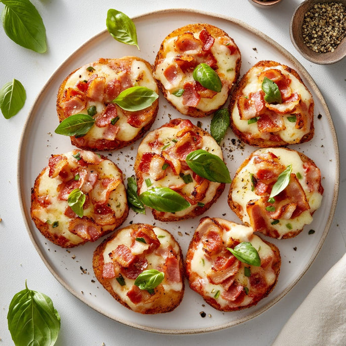 easyChef Pro Bacon Basil Swiss Bites