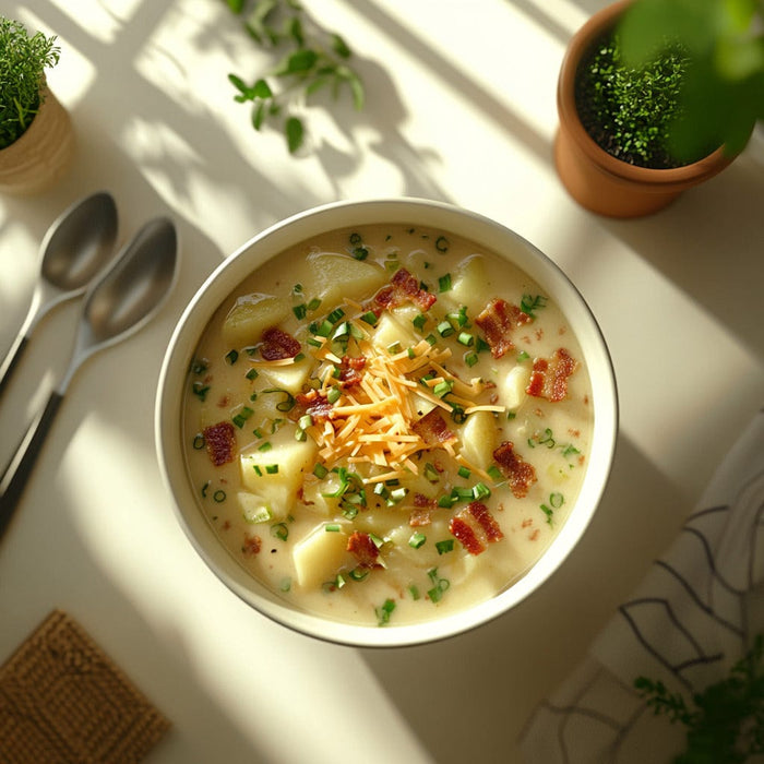easyChef Pro Bacon-Loaded Potato Soup