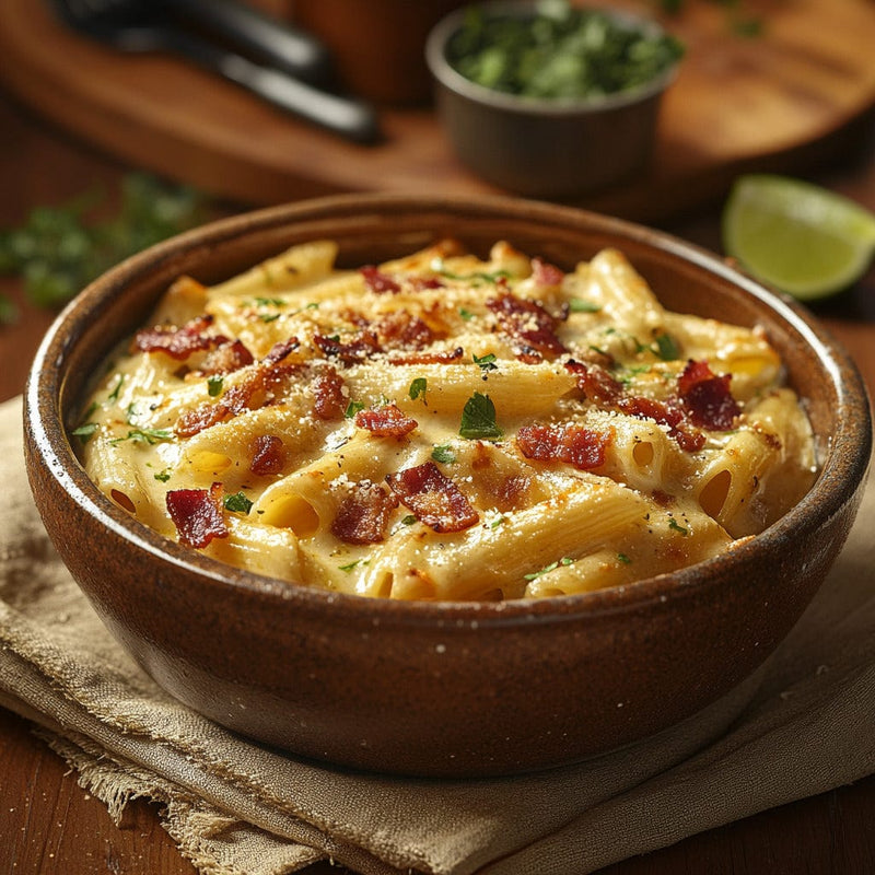 easyChef Pro Bacon Penne Bake