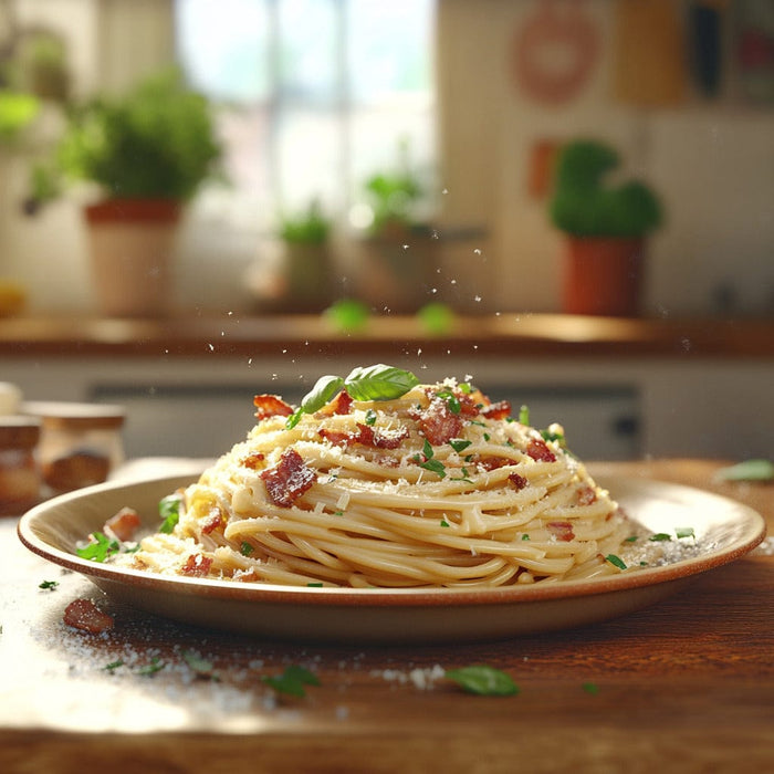 easyChef Pro Bacon Spaghetti Carbonara
