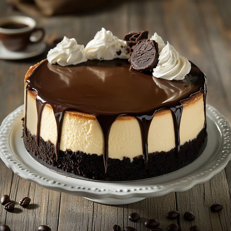 easyChef Pro Baileys Irish Cream Cheesecake