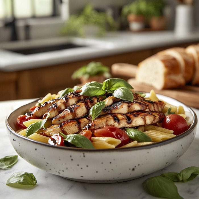easyChef Pro Balsamic Chicken Pasta Medley