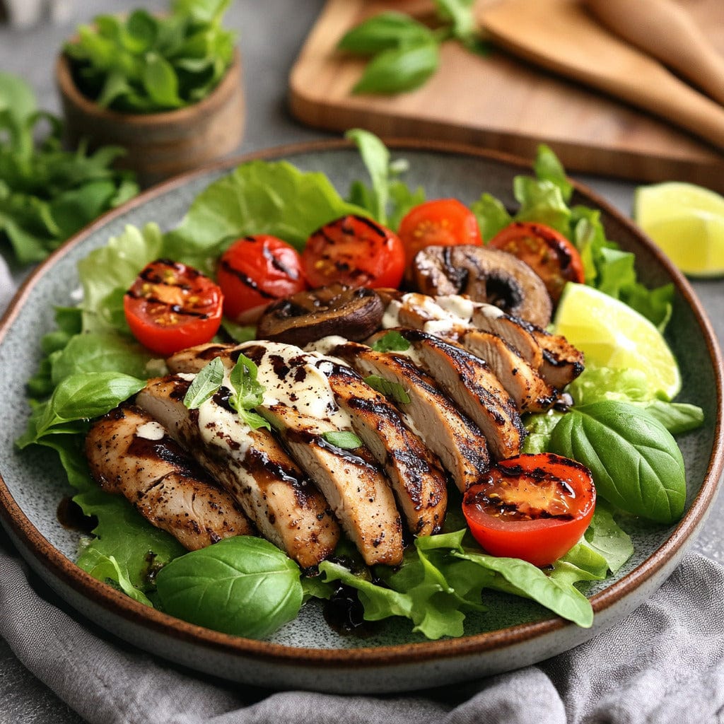 easyChef Pro Balsamic Chicken Salad