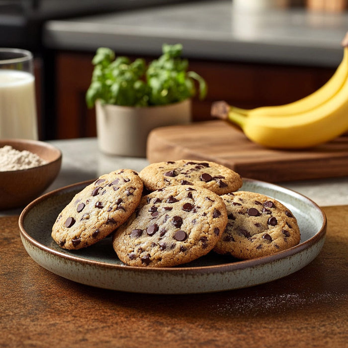 easyChef Pro Banana Chocolate Chip Bliss Cookies