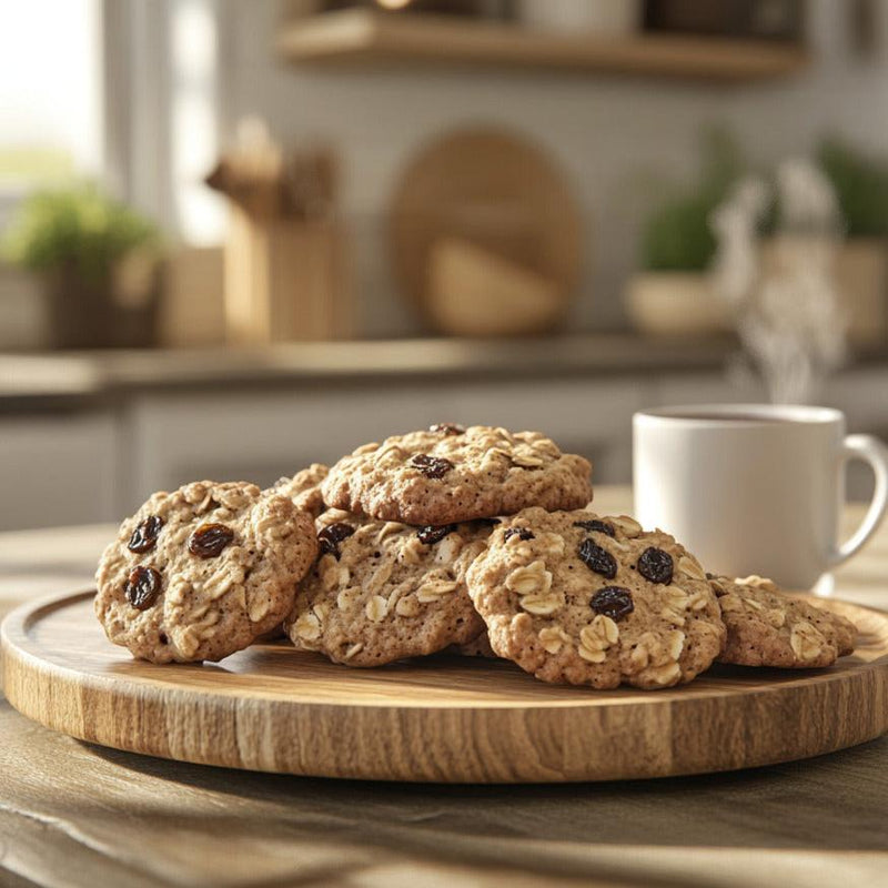 easyChef Pro Beth’s Warm Spiced Oatmeal Raisin Cookies