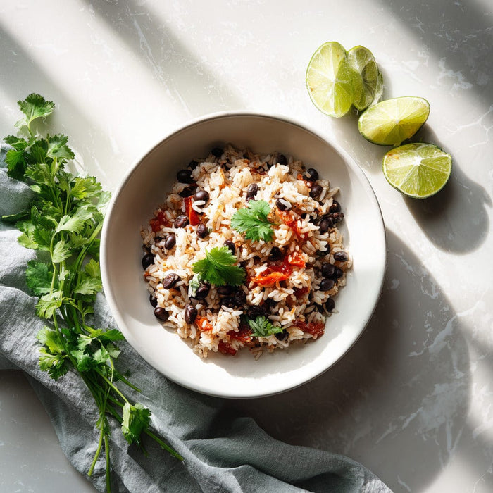 easyChef Pro Black Bean and Tomato Rice