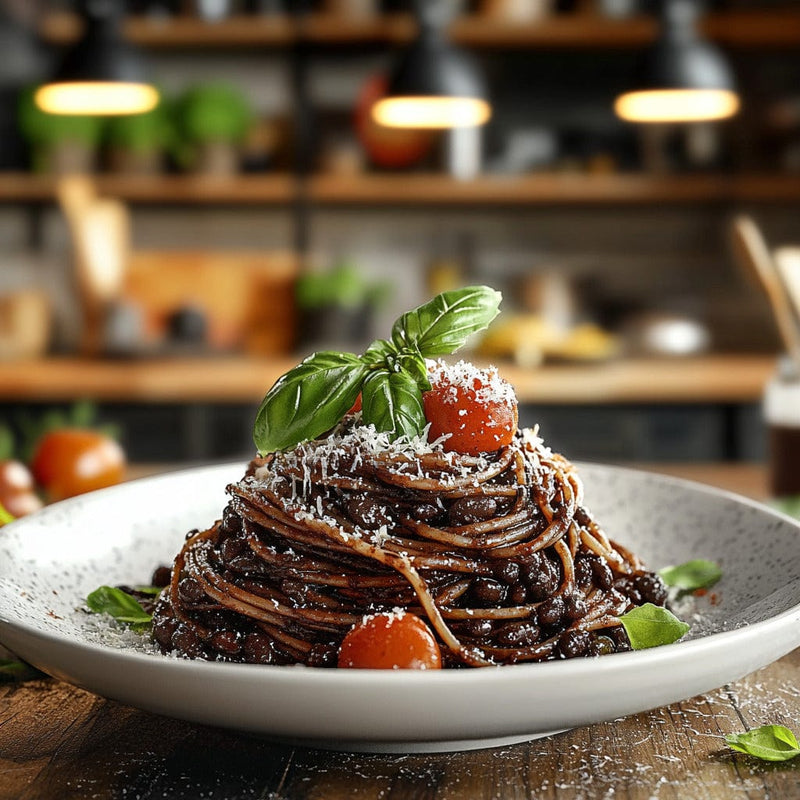 easyChef Pro Black Bean Spaghetti