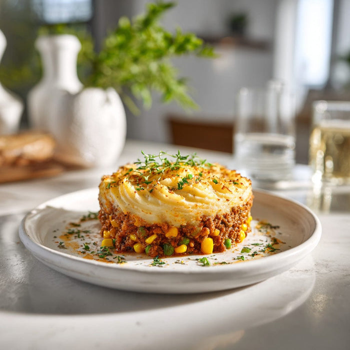 easyChef Pro Bold Mexican Shepherd's Pie with Garlic Mashed Potatoes